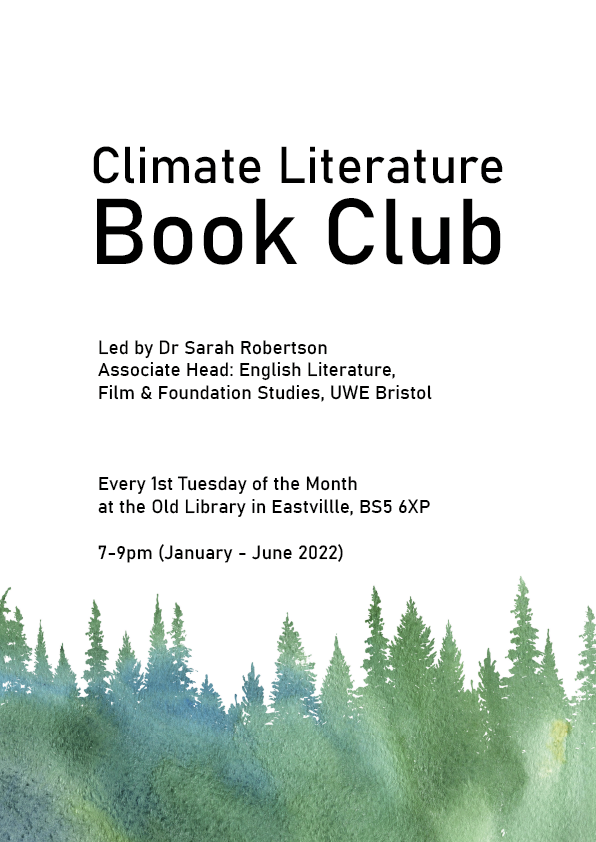 Climate Literature Book Club Flyer